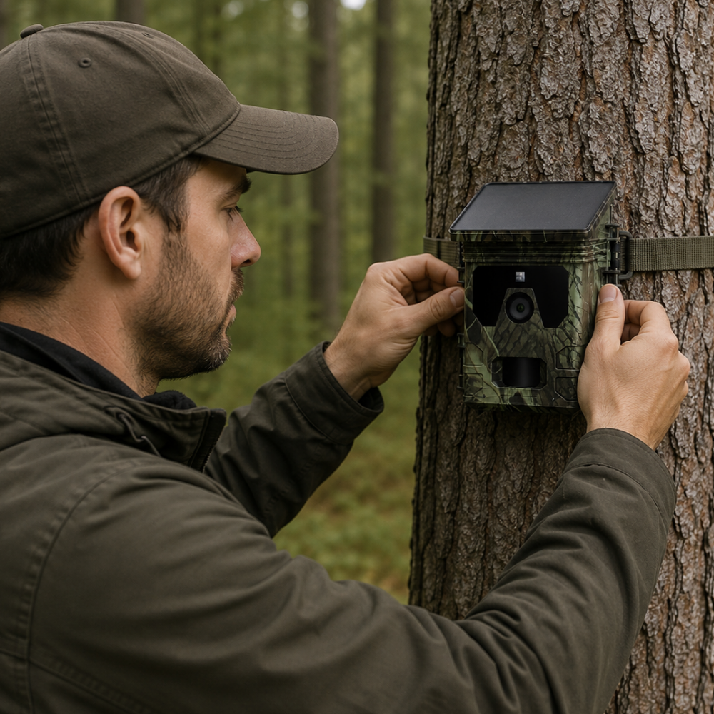Caméra de Chasse Solaire 4K Ultra HD