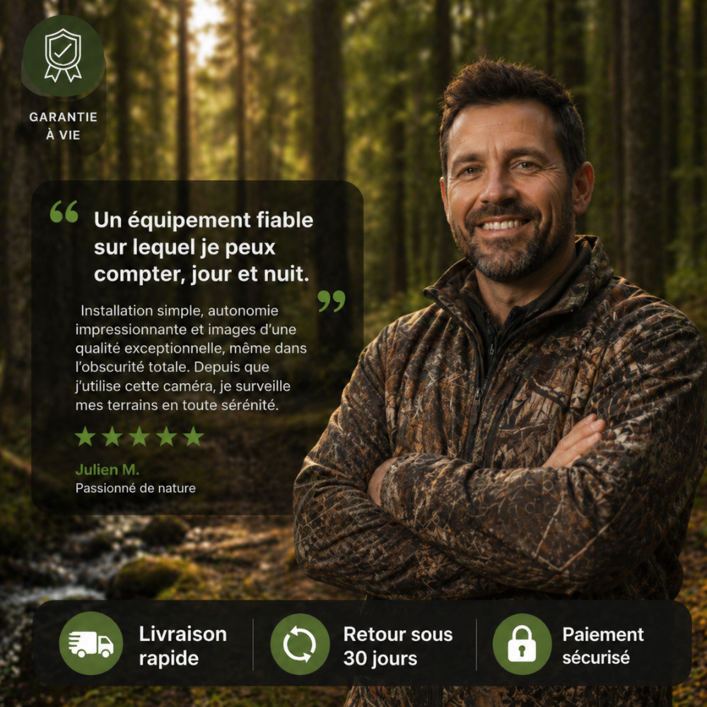 Caméra de Chasse 4K