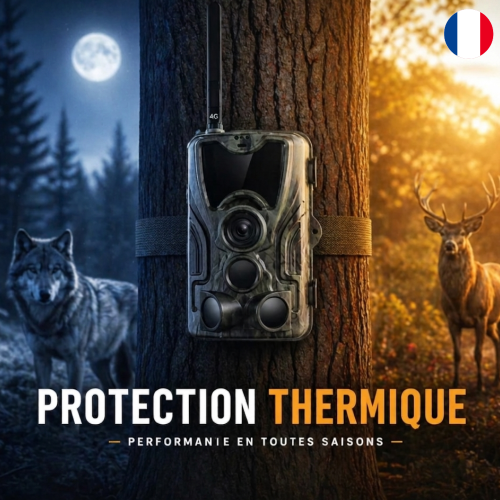 Caméra de Chasse 1080P avec écran 4G+