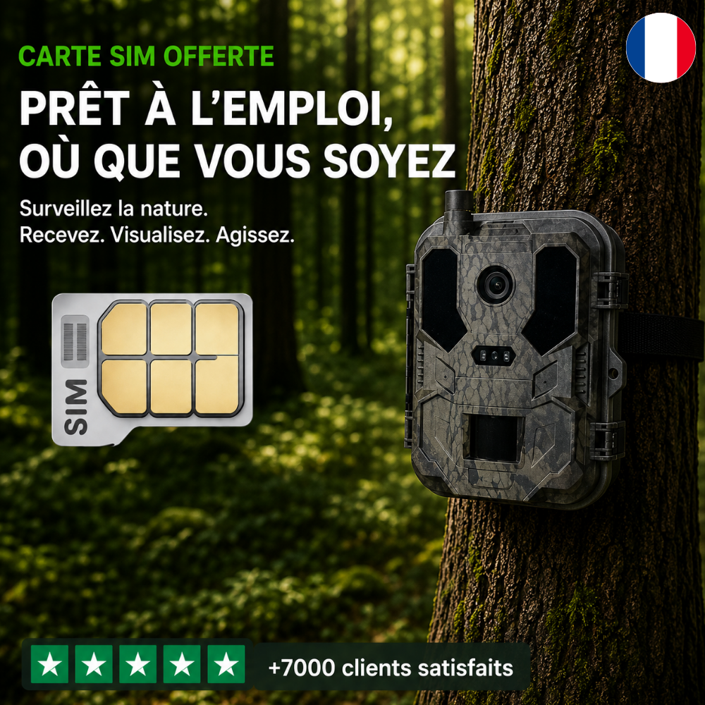 Caméra de Chasse 4K 4G+