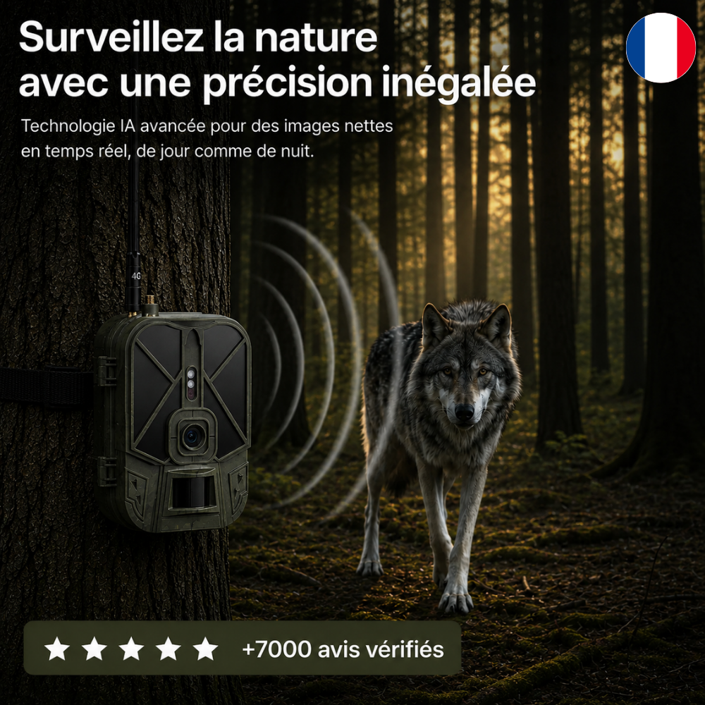 Caméra de Chasse 4K