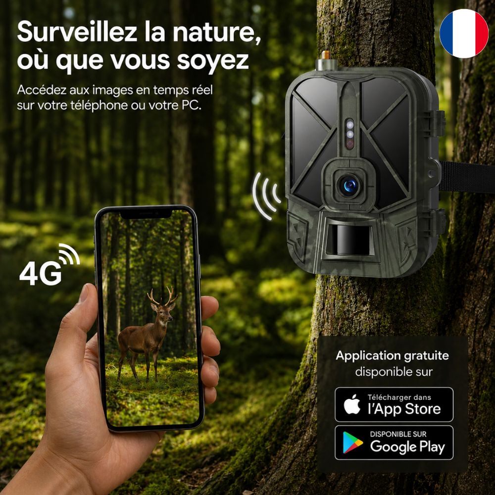 Caméra de Chasse 4K