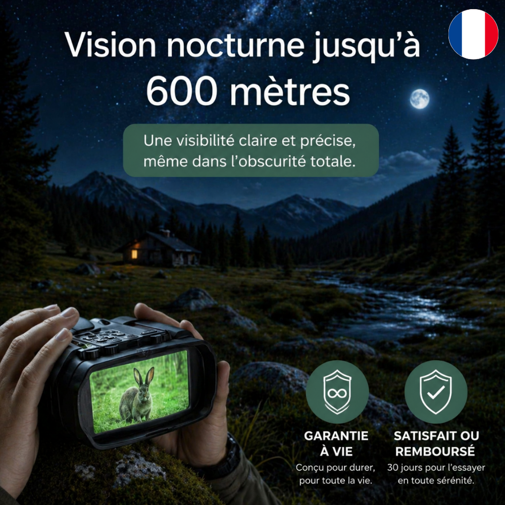 Jumelles Vision Nocturne 4K