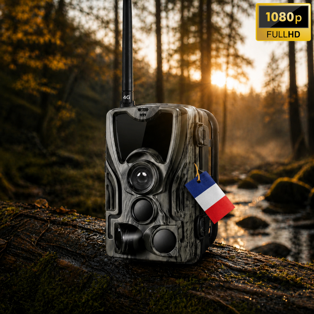 Caméra de Chasse 1080P avec écran 4G+