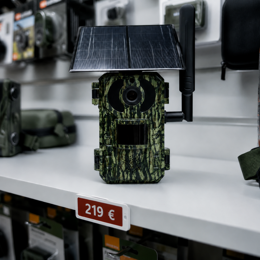Caméra de Chasse Solaire 2K 4G LTE