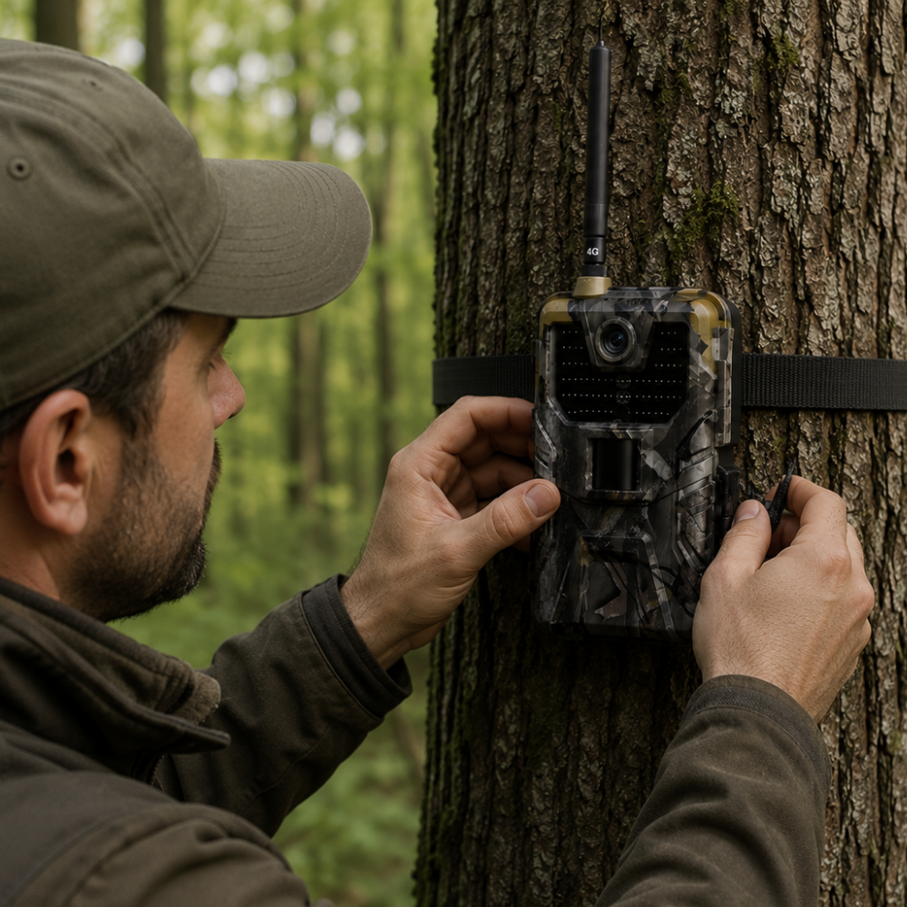 Caméra de Chasse 4K avec écran 4G+