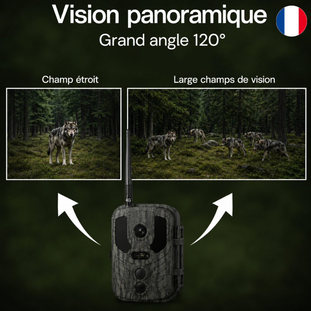 Caméra de Chasse 4K 4G+
