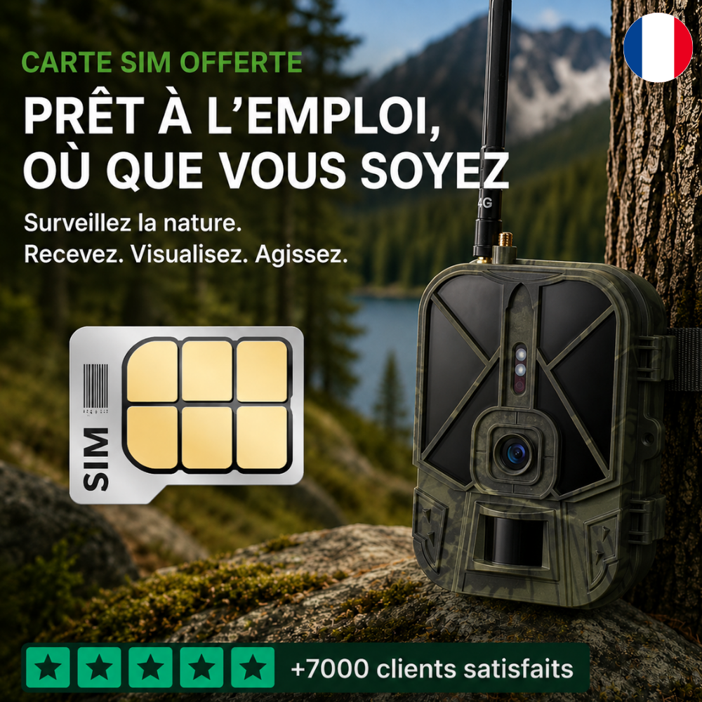 Caméra de Chasse 4K