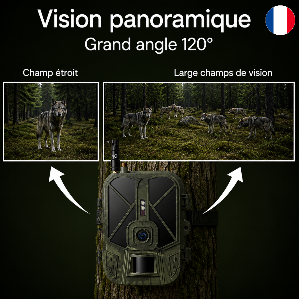 Caméra de Chasse 4K