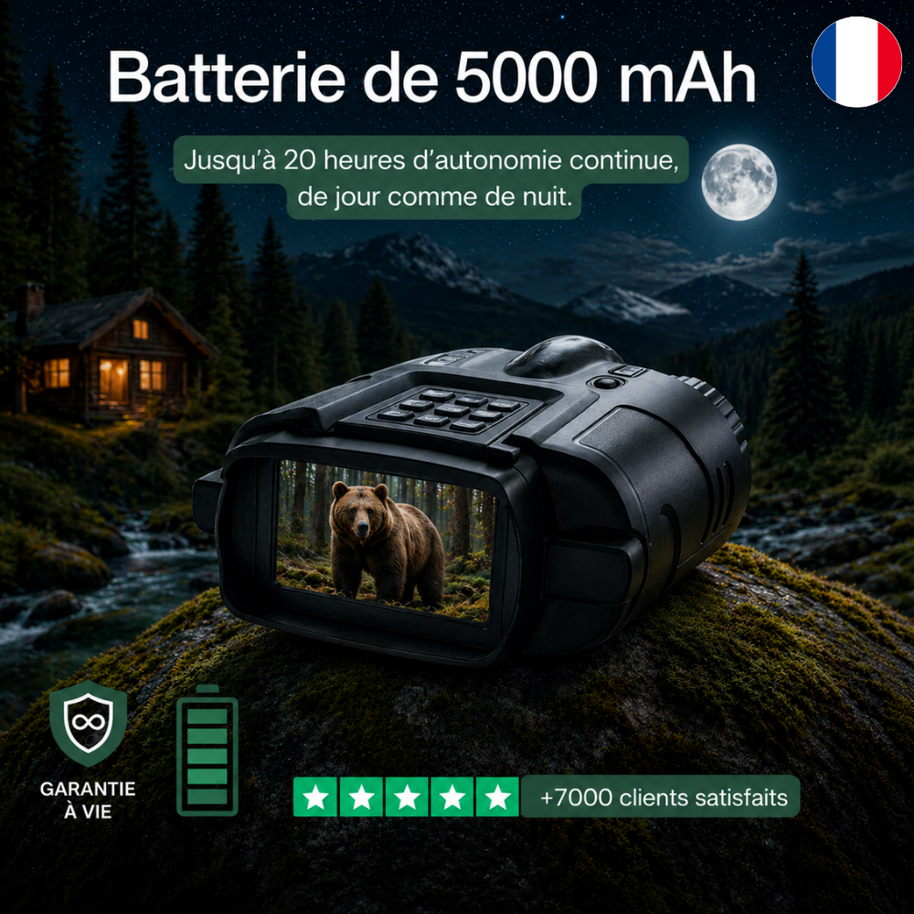 Jumelles Vision Nocturne 4K