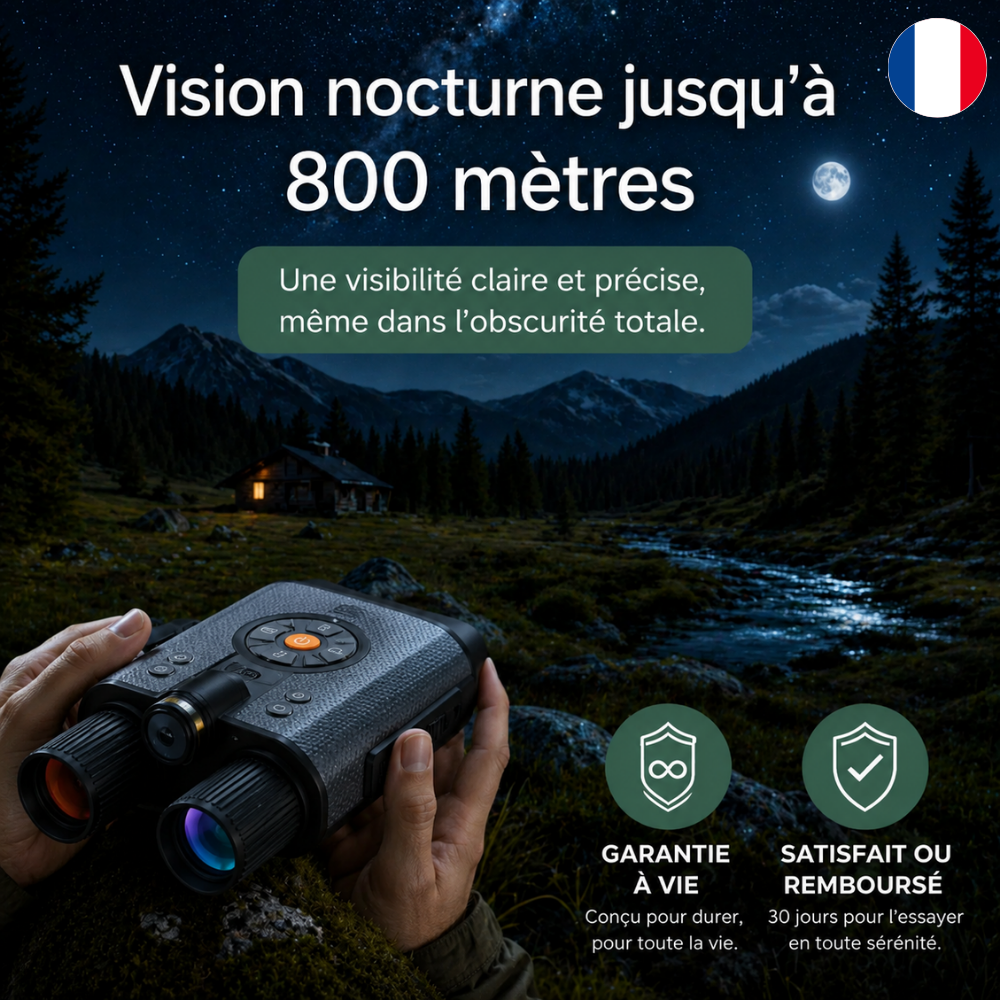 Jumelles Pro Vision Nocturne 4K