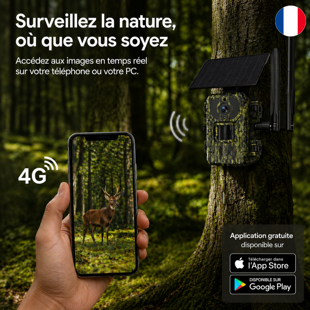 Caméra de Chasse Solaire