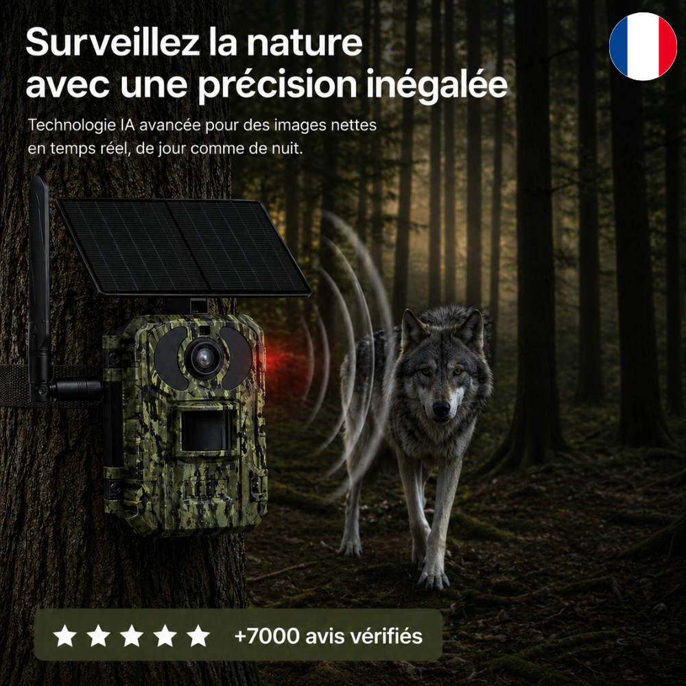 Caméra de Chasse Solaire