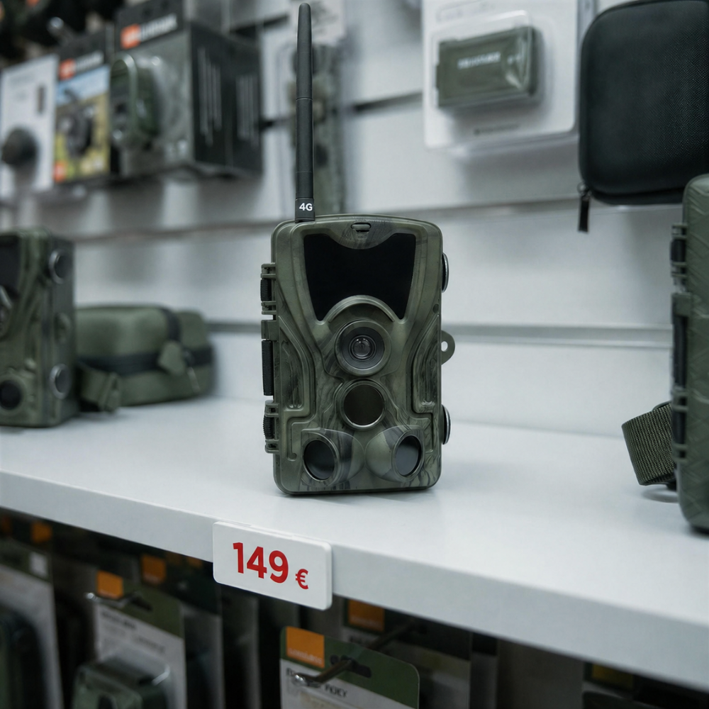 Caméra de Chasse 1080P avec écran 4G+