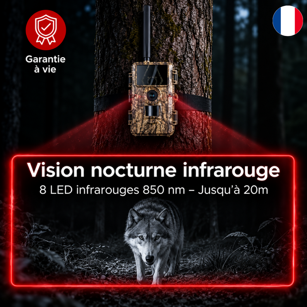 Caméra de Chasse 8K 4G